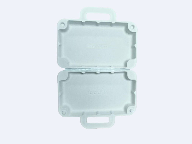 面膜紙托白色濕壓紙漿模塑包裝